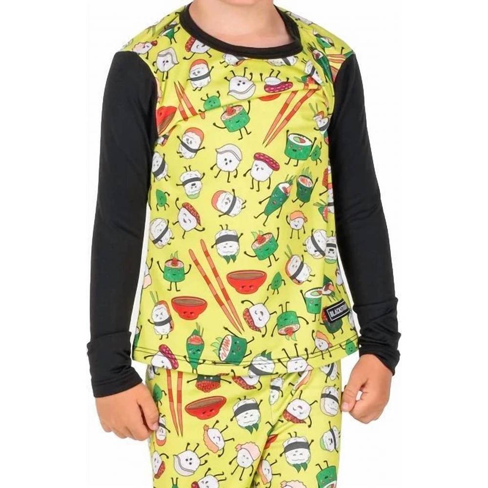 NEW BLACKSTRAP kids therma top in sushi wasabi